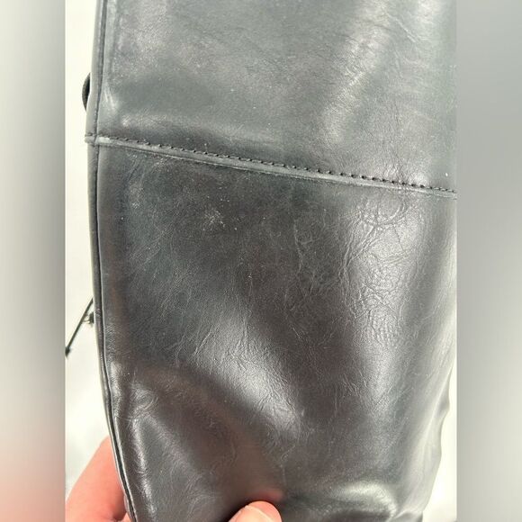 Arizona Jean Co Denmark Riding Knee Wide Calf Boots Black NWT Size 6M - Picture 7 of 9